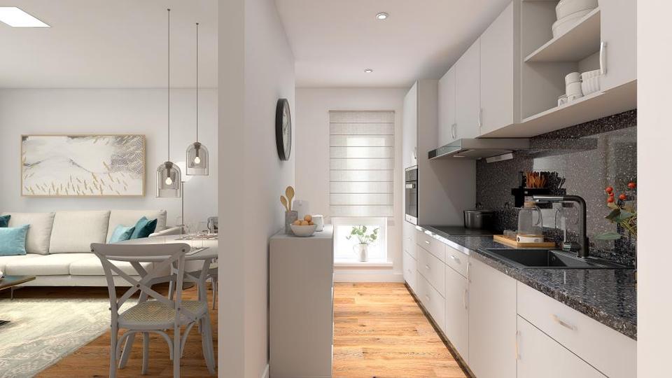 Etagenwohnung Lünen Brambauer - 2 Zimmer, 49 m&sup2;, 558&euro; | Angebot:26554676
