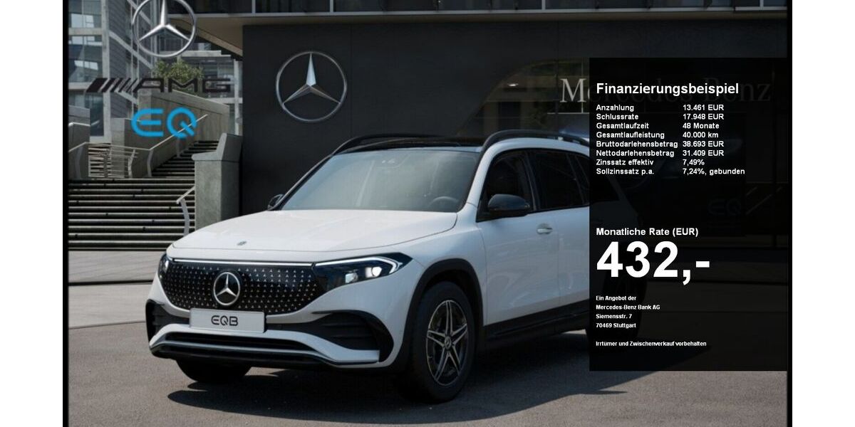Mercedes-Benz EQB 13.375 km 44.870 &euro; Dortmund 44139