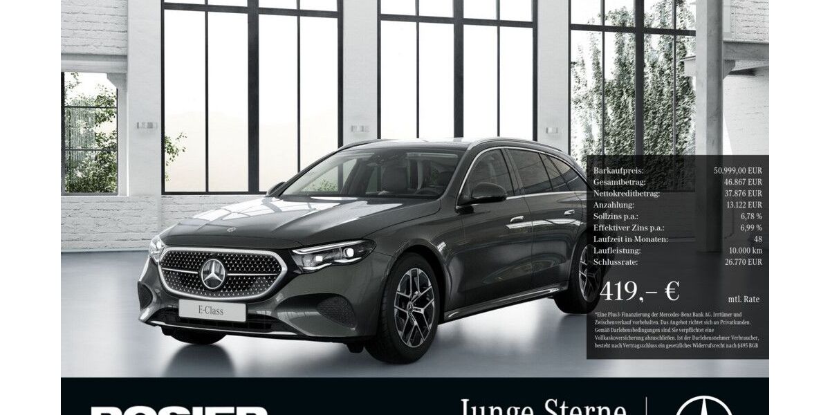 Mercedes-Benz E 200 5.780 km 50.690 &euro; Menden 58706