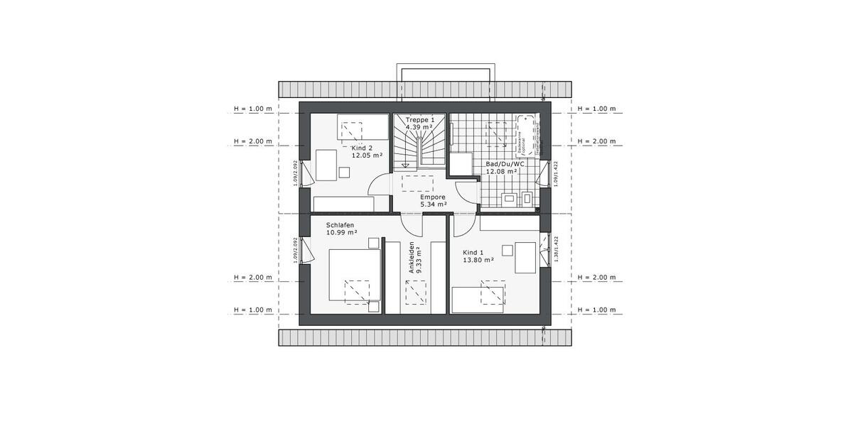 Einfamilienhaus Nordkirchen - 5 Zimmer, 136 m&sup2;, 1.700&euro; | Angebot:26664330