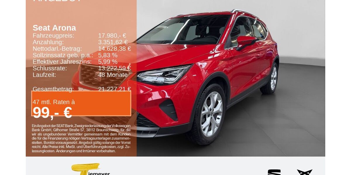 Seat Arona 25.801 km 17.740 &euro; Hemer 58675