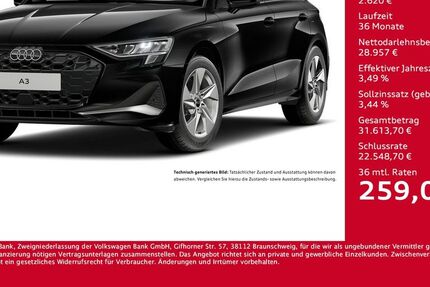 Audi A3 7.233 km 31.577 &euro; Dortmund 44143