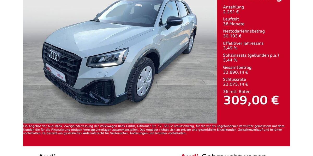 Audi Q2 6.320 km 31.488 &euro; Dortmund 44143