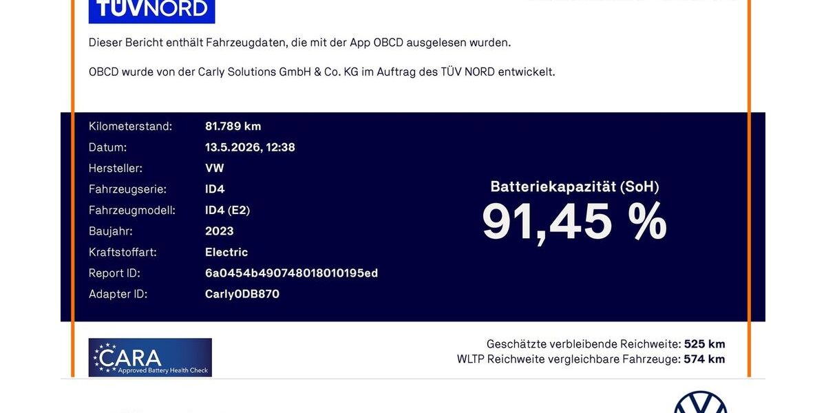 VW ID.4 81.788 km 27.490 &euro; Unna 59423