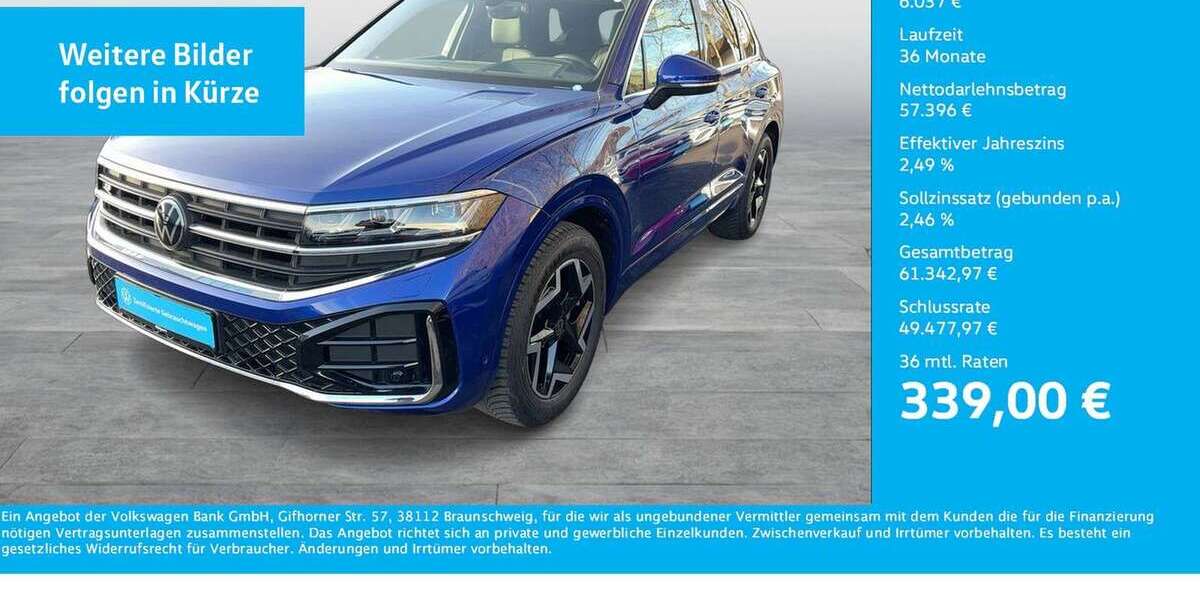 VW Touareg 19.094 km 63.433 &euro; Dortmund-Marten 44379