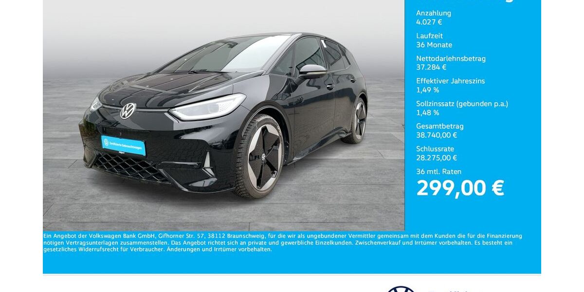 VW ID.3 13.630 km 41.211 &euro; Dortmund 44141