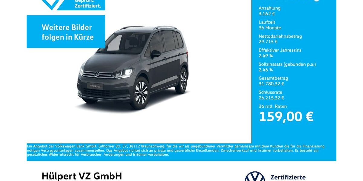 VW Touran 13.378 km 32.877 &euro; Dortmund 44141