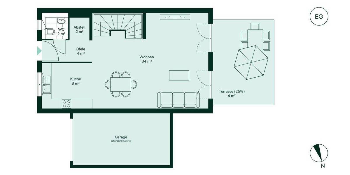 Doppelhaushälfte Bergkamen Weddinghofen - 4 Zimmer, 136 m&sup2;, 452.500&euro; | Angebot:25664125