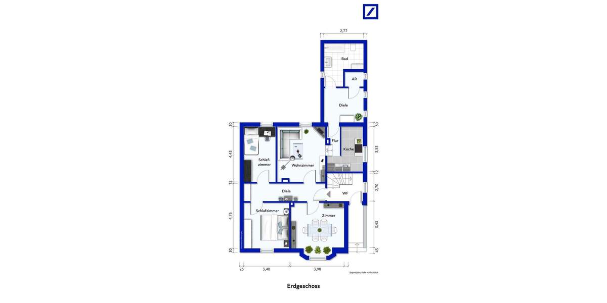 Mehrfamilienhaus, Wohnhaus Ahlen Innenstadt - 7 Zimmer, 170 m&sup2;, 275.000&euro; | Angebot:25744195