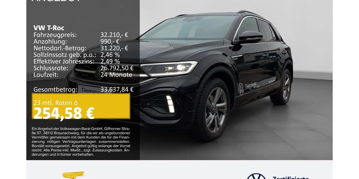VW T-Roc 19.999 km 31.980 &euro; Castrop-Rauxel 44575