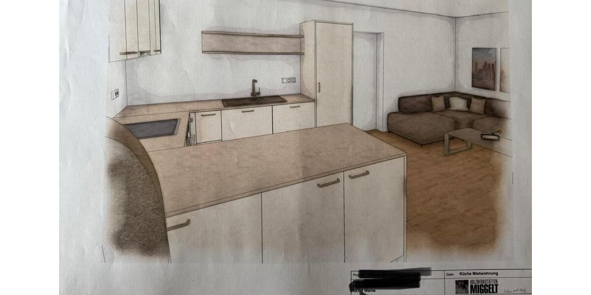 Etagenwohnung Werne - 2 Zimmer, 72 m&sup2;, 1.130&euro; | Angebot:26657641