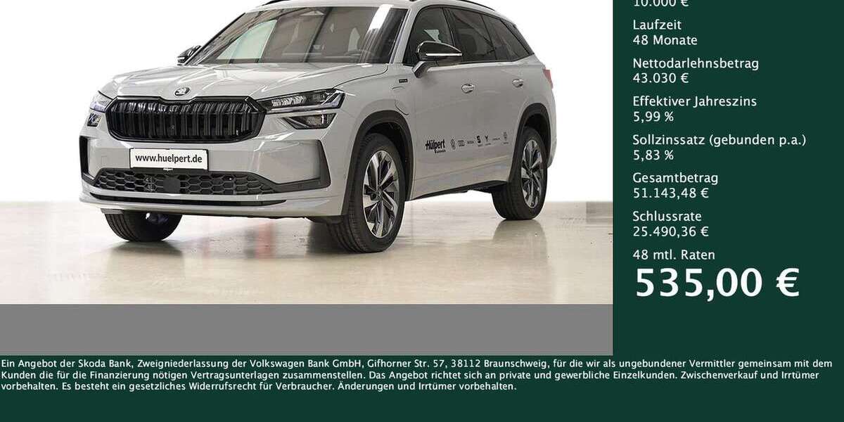 Skoda Kodiaq 4.900 km 53.030 &euro; Dortmund 44269