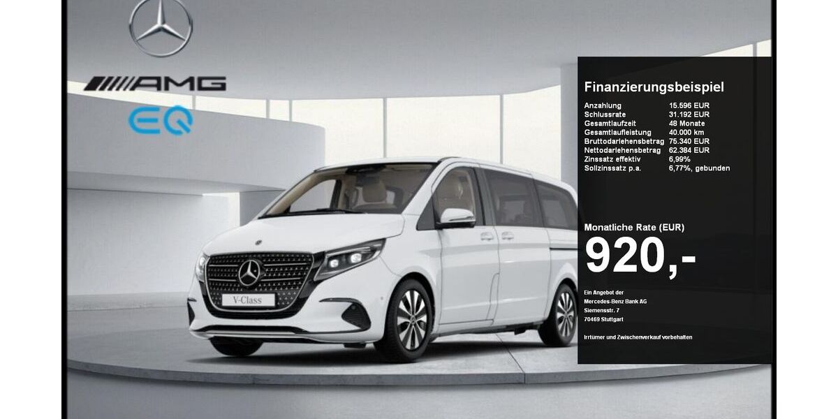 Mercedes-Benz V 300 30.747 km 77.940 &euro; Dortmund 44139