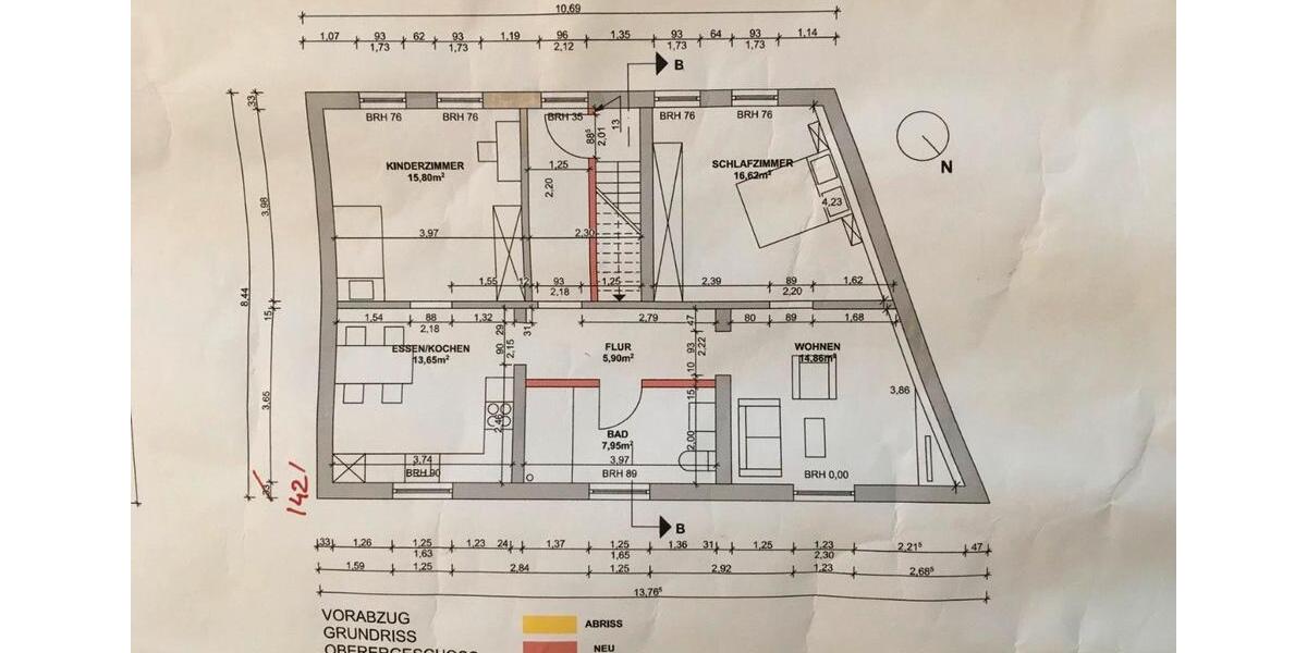 Etagenwohnung Iserlohn Grüne - 3 Zimmer, 76 m&sup2;, 986&euro; | Angebot:26169453