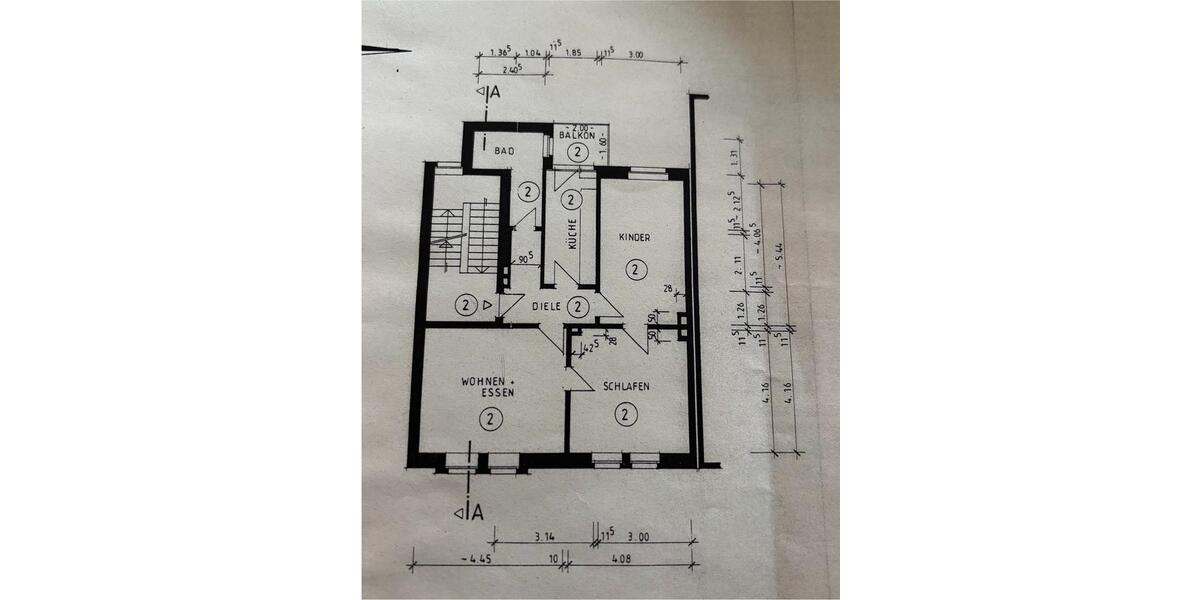 Etagenwohnung Hamm Berge - 3 Zimmer, 73 m&sup2;, 186.000&euro; | Angebot:25861119
