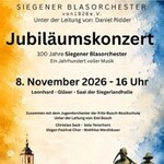 100 Jahre Siegener Blasorchester