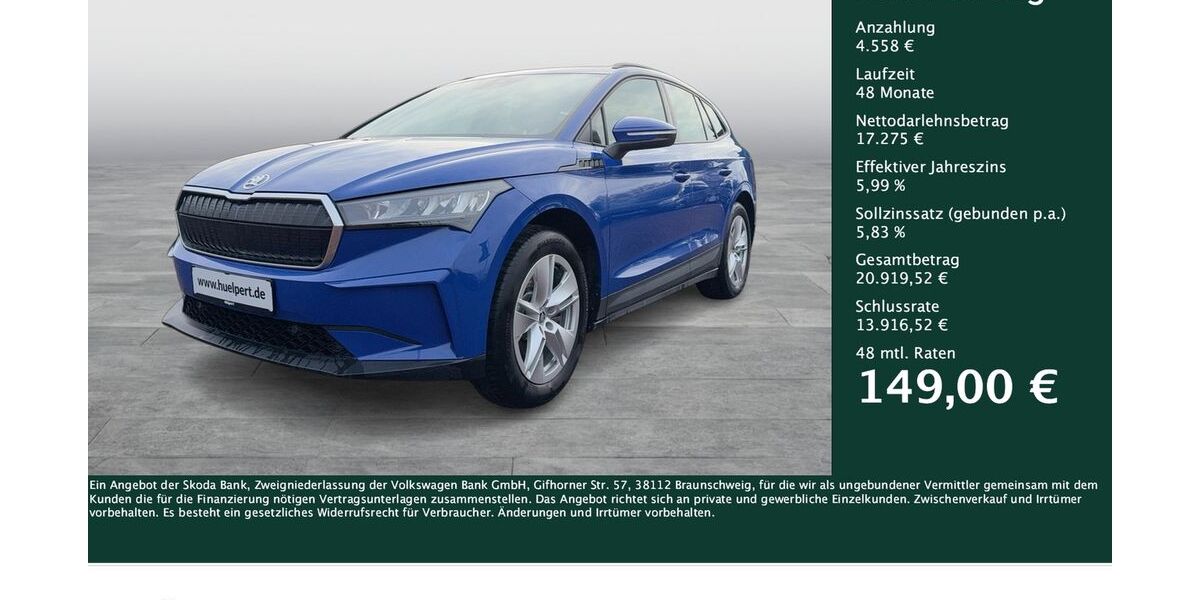 Skoda Enyaq 18.820 km 21.741 &euro; Dortmund 44309