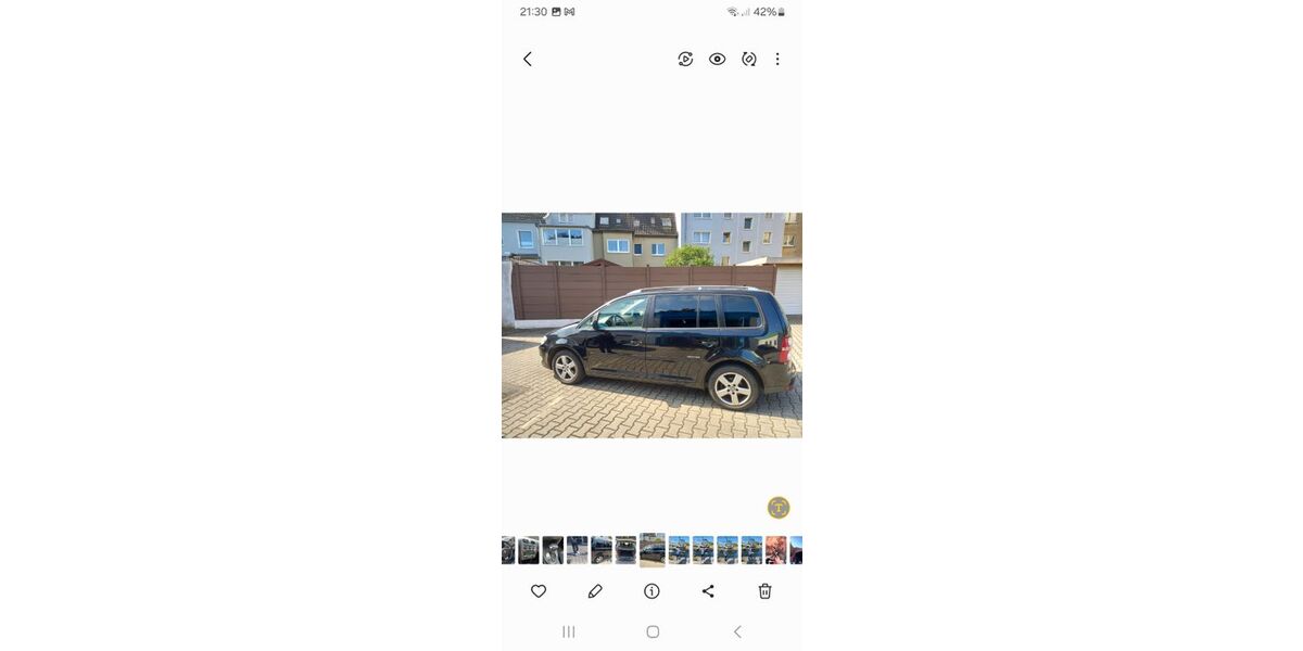 VW Touran 172.300 km 6.150 &euro; Witten 58452