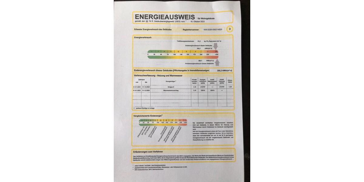 Etagenwohnung Hamm - 1 Zimmer, 26 m&sup2;, 400&euro; | Angebot:26310417