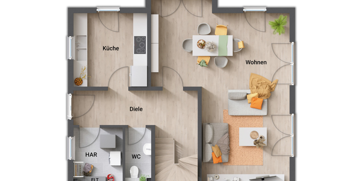 Einfamilienhaus Iserlohn Wermingsen - 4 Zimmer, 130 m&sup2;, 462.450&euro; | Angebot:25681222